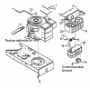 MTD Eurotrac 155/102 13DP760N600 (2001) Listas de piezas de repuesto y dibujos Engine accessories