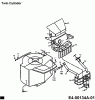 MTD E/165 13CO768N678 (1999) Listas de piezas de repuesto y dibujos Engine accessories