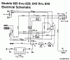 MTD untill 2011 G 200 14AI848H678 (2001) Listas de piezas de repuesto y dibujos Wiring diagram