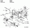 MTD untill 2011 E 660 G 31BT660G678 (2003) Listas de piezas de repuesto y dibujos Auger housing, Auger, Auger gearbox