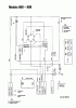 MTD RS 115/96 13A1662F600 (2004) Listas de piezas de repuesto y dibujos Wiring diagram