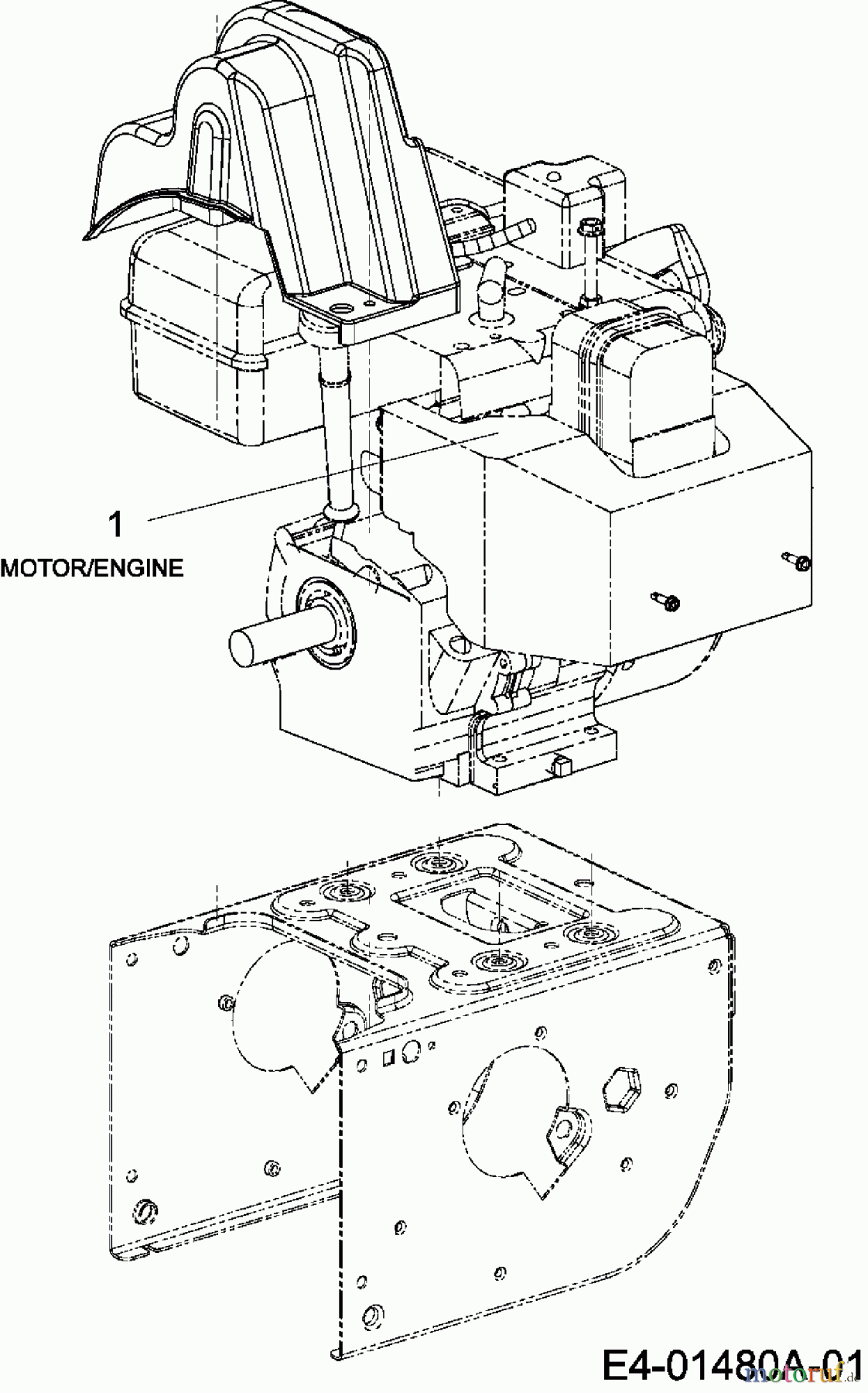  Cub Cadet Snow throwers 530 SWE 31AY5STU603  (2007) Engine