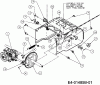 MTD M 56 31B-32AD678 (2016) Listas de piezas de repuesto y dibujos Gearbox