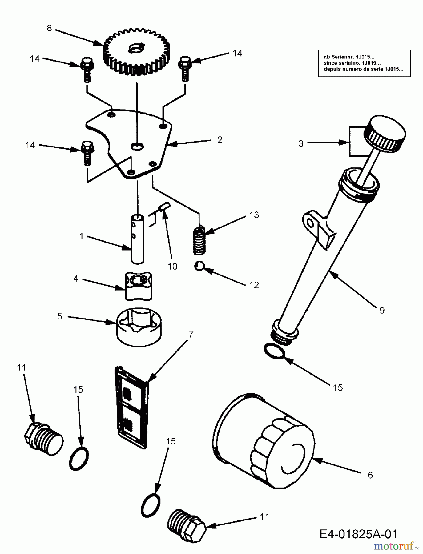  Cub Cadet Zero Turn RZT 50 17AA5D7P603  (2006) Dipstick