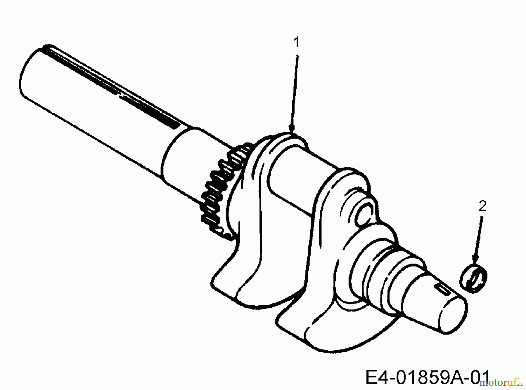  Cub Cadet Lawn tractors HDS 2205 13A-2D7-403  (2006) Crankshaft