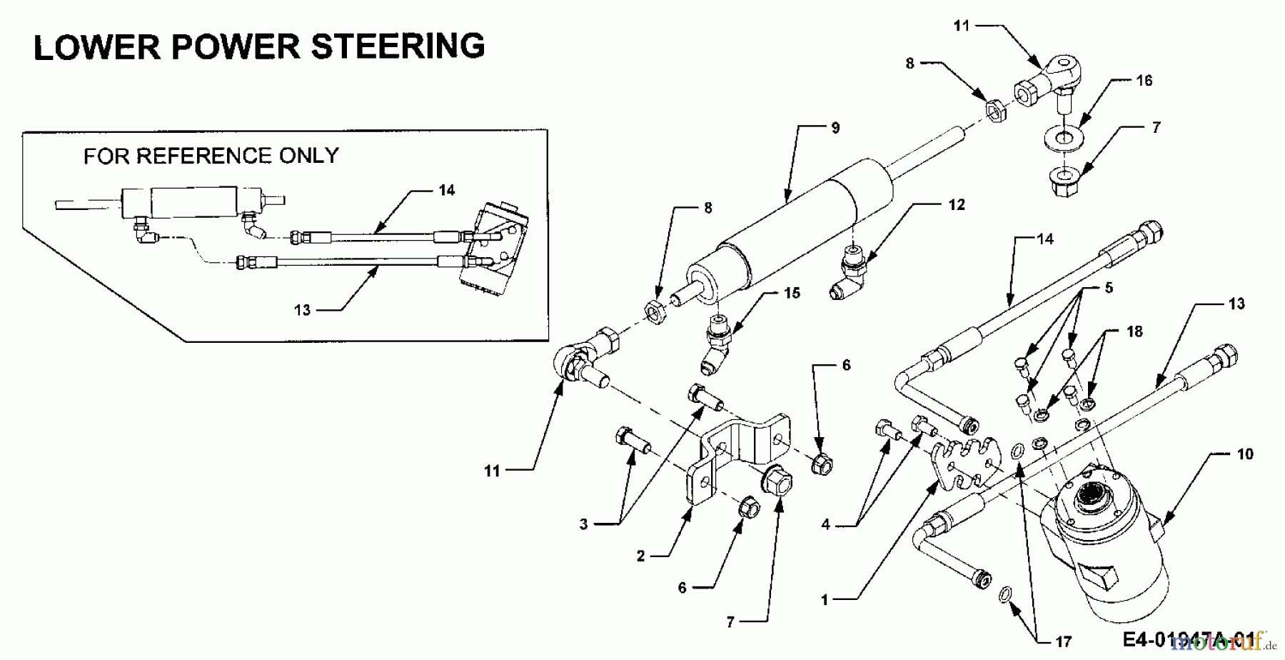  Cub Cadet Garden tractors HDS 3235 14A-672-603  (2005) Hydraulic steering