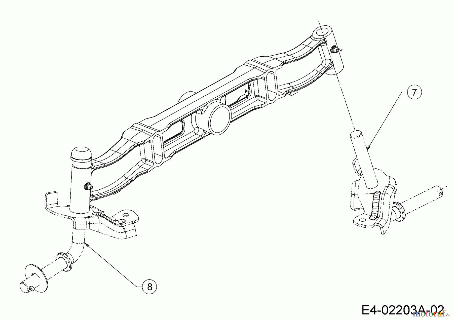  Cub Cadet Garden tractors GT 1223 14AP13CP603  (2005) Axles