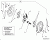 MTD Accessories Snow throwers for CC 2000 SD series 190-341-100 (2002) Listas de piezas de repuesto y dibujos Chain case
