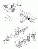 Echo SRM-2501S - String Trimmer, S/N:098241 - 999999 Listas de piezas de repuesto y dibujos Clutch, Exhaust, Ignition, Intake, Starter