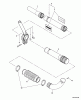 Echo PB-261i - Back Pack Blower, S/N: 06001001 - 06999999 Listas de piezas de repuesto y dibujos Blower Tubes, Handle