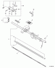 Echo SRM-211SB - String Trimmer, S/N: 06001001 - 06999999 Listas de piezas de repuesto y dibujos Main Pipe Assembly, Driveshaft, Coupler -- Upper