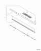 Echo SRM-211SB - String Trimmer, S/N: 02001001 - 02999999 Listas de piezas de repuesto y dibujos Main Pipe Assembly, Driveshaft -- Lower