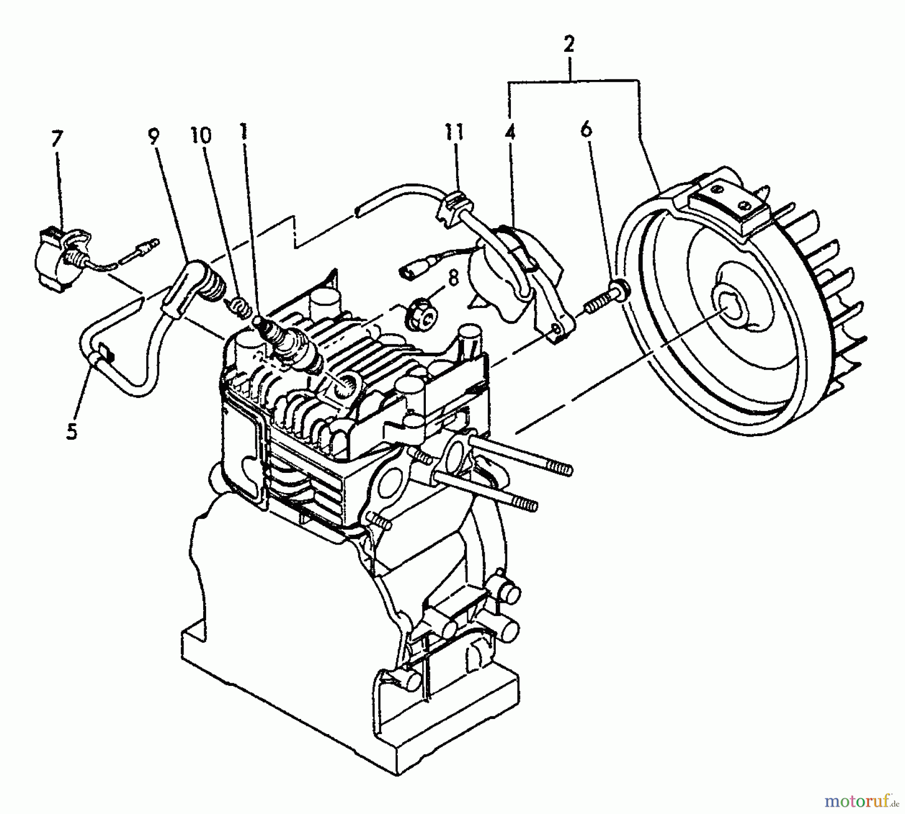  Echo Wasserpumpen TP-2000 - Echo Trash Pump Ignition, Stop Switch