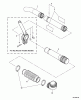 Echo PB-413T - Back Pack Blower, S/N: P09612001001 - P09612999999 Listas de piezas de repuesto y dibujos Blower Tubes