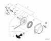 Echo PB-403T - Back Pack Blower, S/N: 02001001 - 02999999 Listas de piezas de repuesto y dibujos Starter