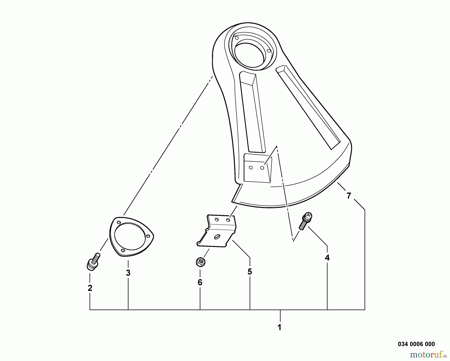  Echo Trimmer, Faden / Bürste SRM-261T - Echo String Trimmer, S/N:S66411001001 - S66411999999 Debris Shield - Plastic