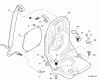 Echo PB-750T - Back Pack Blower, S/N: 07001001 - 07999999 Listas de piezas de repuesto y dibujos Backpack Frame, Harness