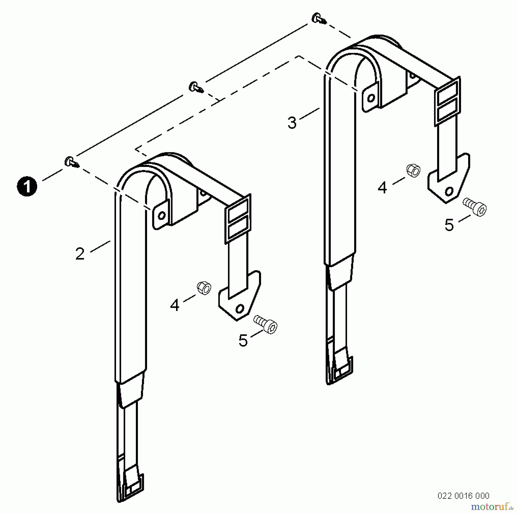  Echo Bläser / Sauger / Häcksler / Mulchgeräte	 PB-760LNH - Echo Back Pack Blower, Harness