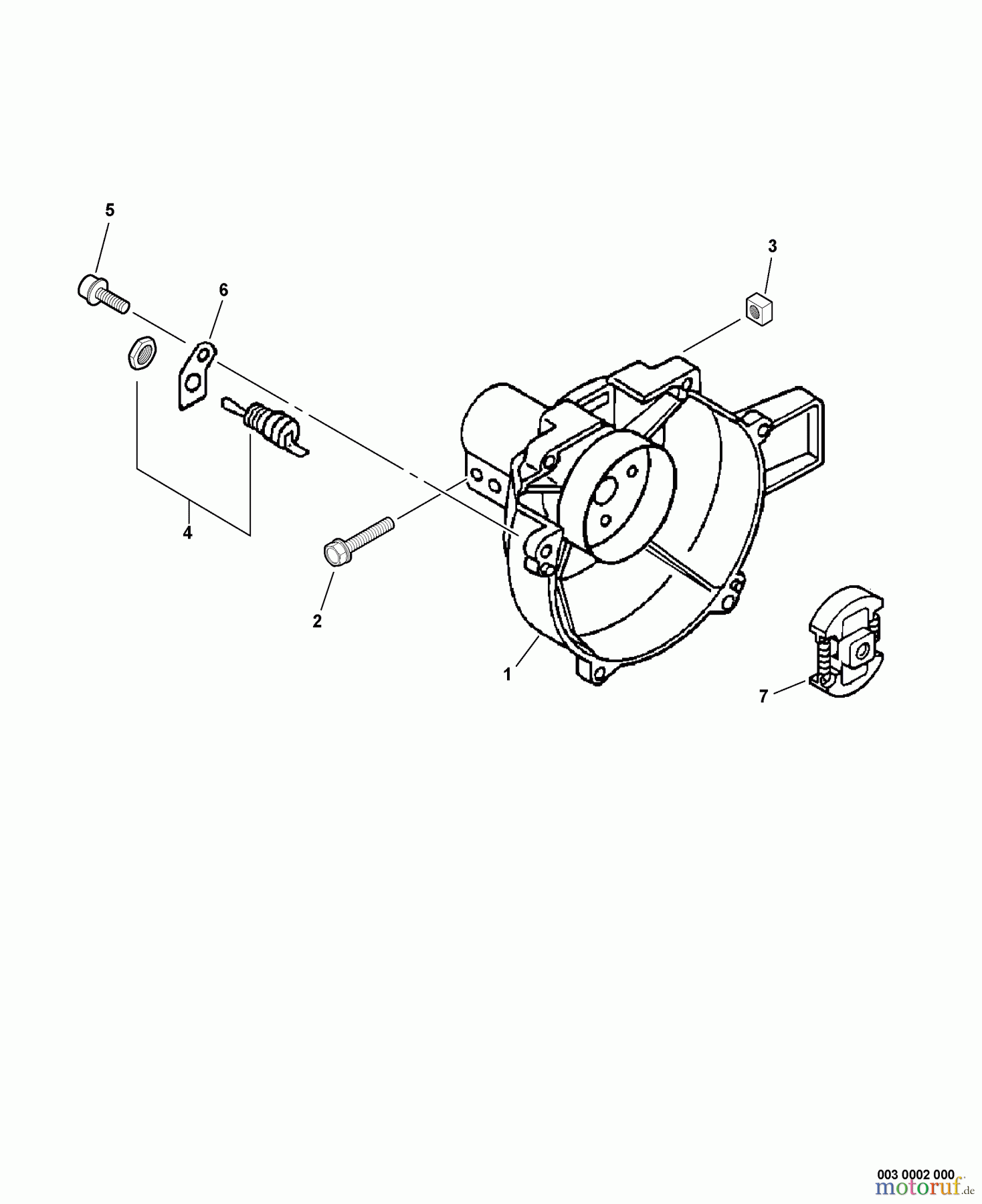  Echo Trimmer, Faden / Bürste GT-200 - Echo String Trimmer, S/N:S85013001001- S85013999999 Fan Case, Clutch, Ignition Switch