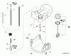 Echo SRM-260 - String Trimmer, S/N:05001001 - 05999999 Listas de piezas de repuesto y dibujos Fuel System