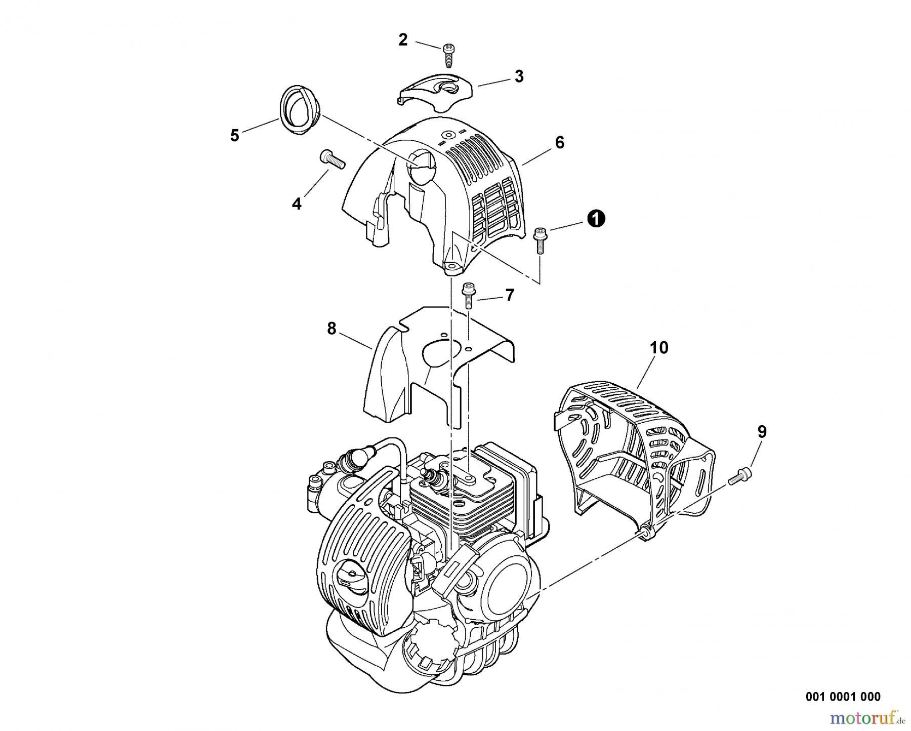  Echo Trimmer, Faden / Bürste PAS-266 - Echo Power Unit,  Covers