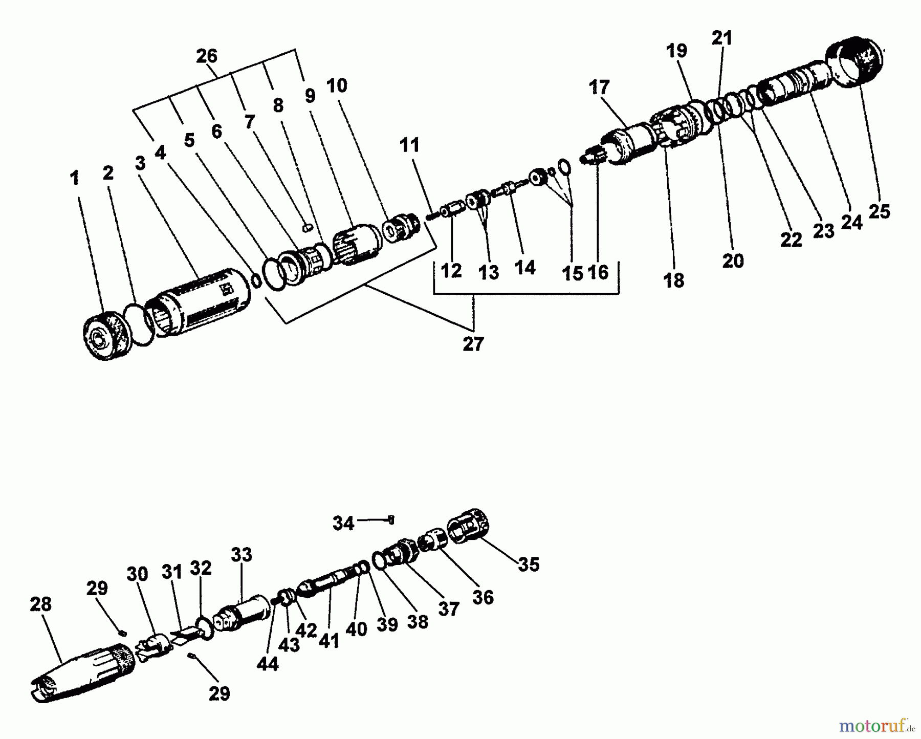  Echo Hochdruckreiniger HPP-1890 - Echo Pressure Washer (1991 Models) Rotox Nozzle