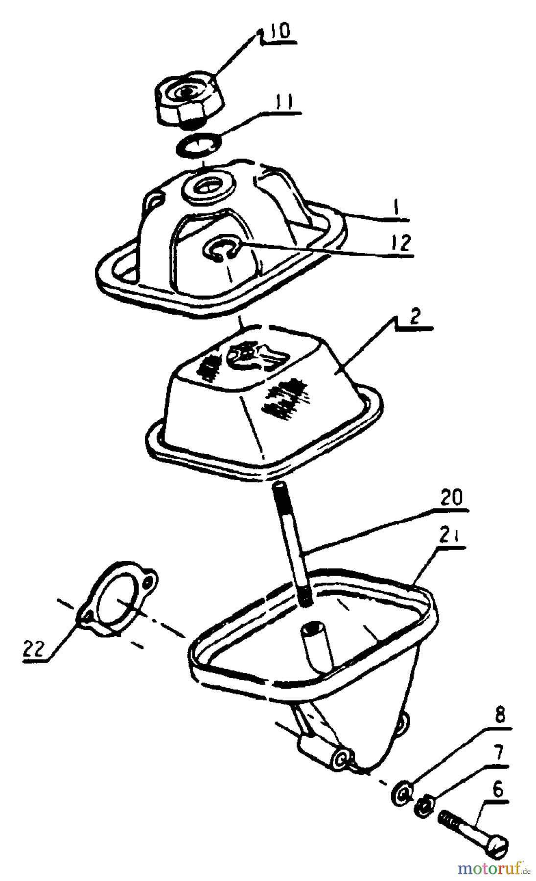  Echo Sägen, Kettensägen CS-100 - Echo Chainsaw Air Cleaner