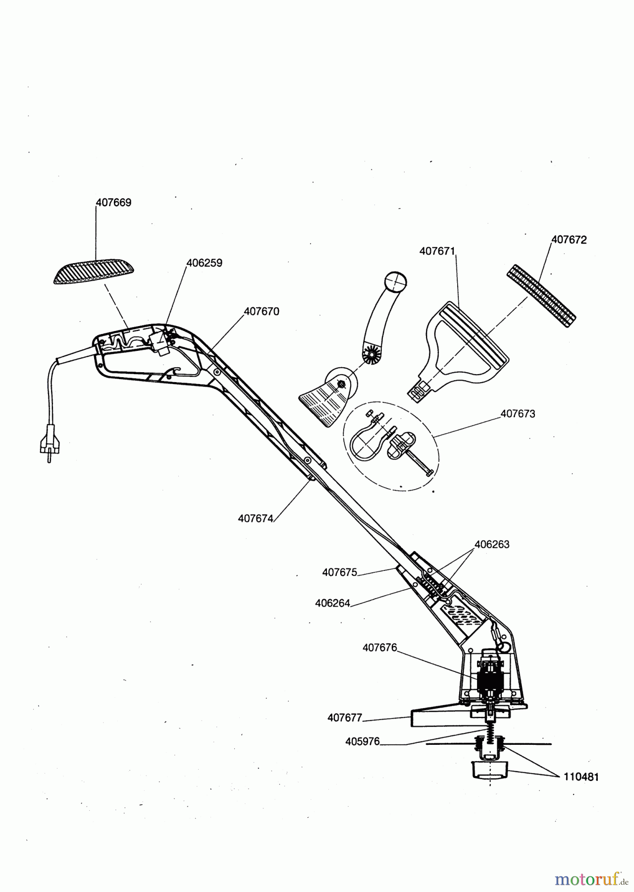  AL-KO Gartentechnik Rasentrimmer TE 501 Vario  00/0 Seite 1