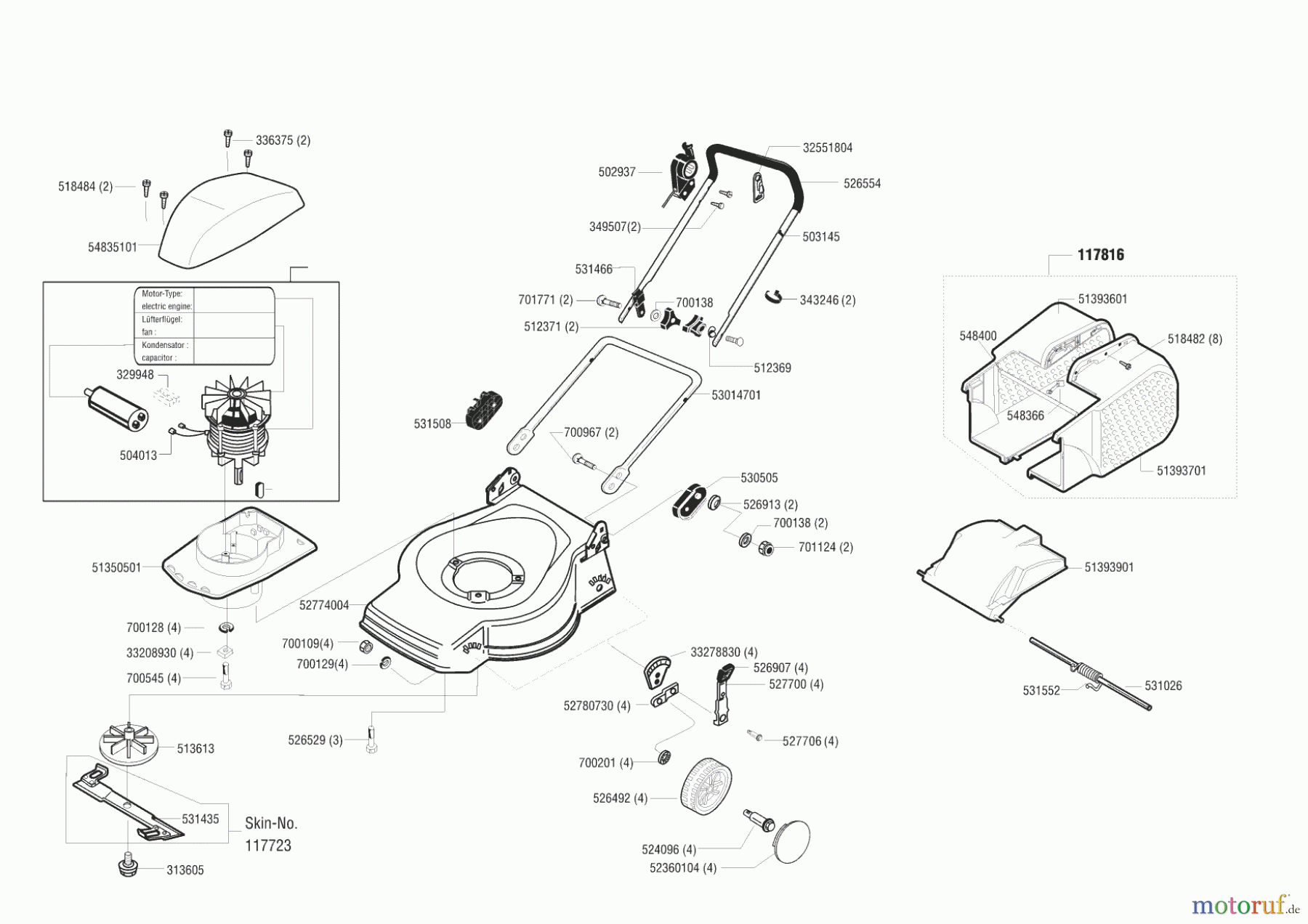  AL-KO Gartentechnik Elektrorasenmäher Comfort 42 E vor 07/1999 Seite 1