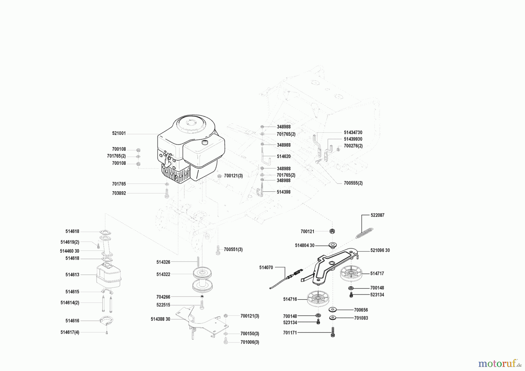  AL-KO Gartentechnik Rasentraktor Gcat 550EA  (13/75) 00/0 - 02/2000 Seite 4