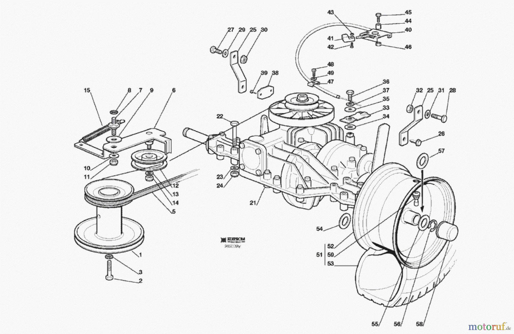  Solo by AL-KO Gartentechnik Aufsitzmäher 555 / 555 Hydro 1999 1999 Seite 8