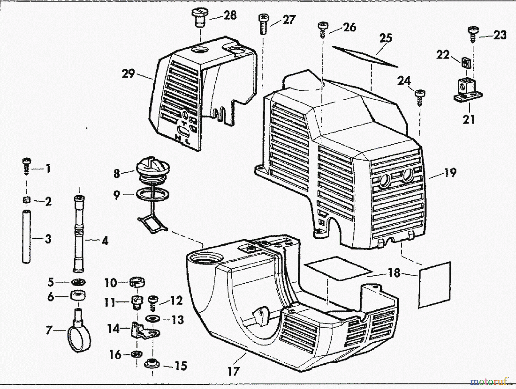  Solo by AL-KO Gartentechnik Motorsensen 134 ET 091993 Druck 9 134 700 09/1993 [SN: ET 091993 Druck 9 134 700] - 08/1997 [SN: ET 081997 Druck 9 134 701] Seite 4