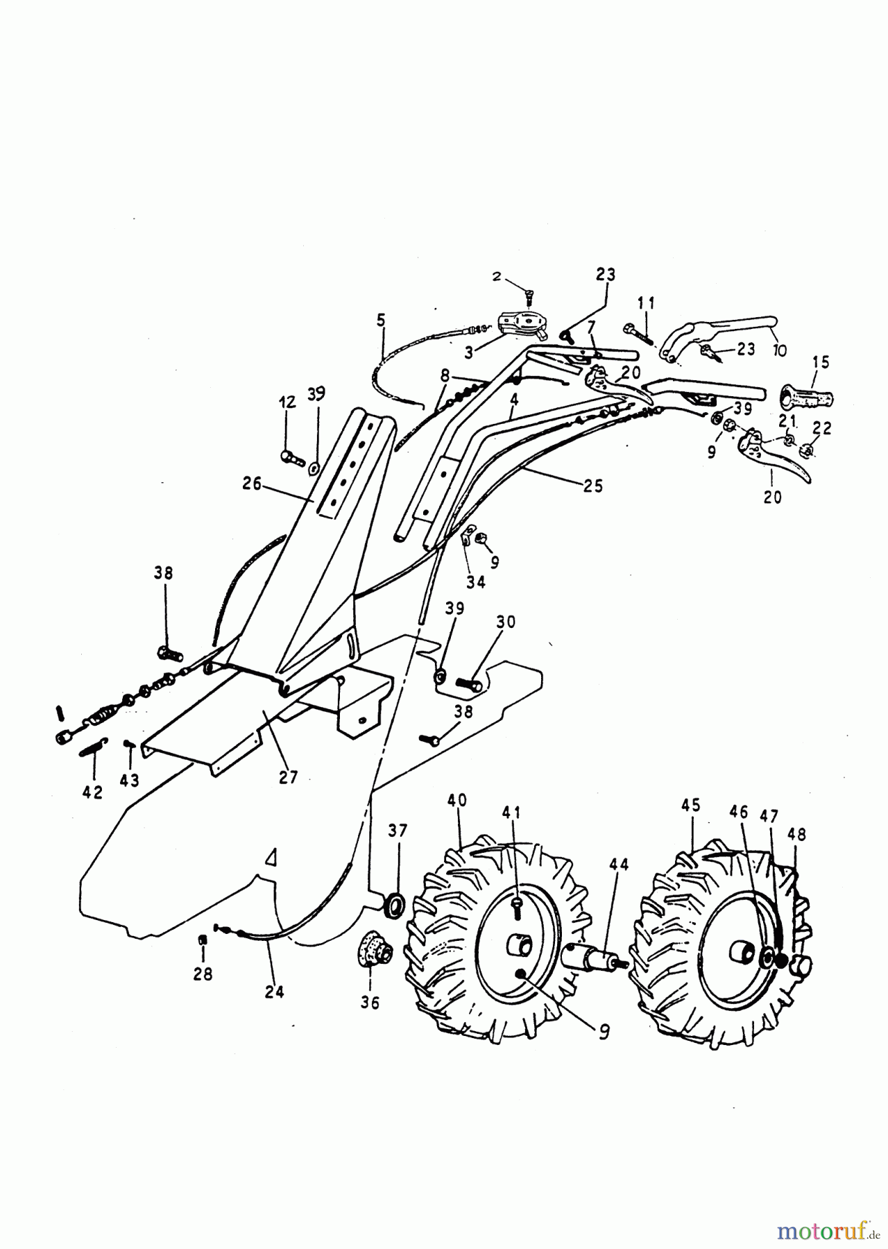  AL-KO Gartentechnik Balkenmäher BM 5001 R 10/1998 - 05/2000 Seite 2