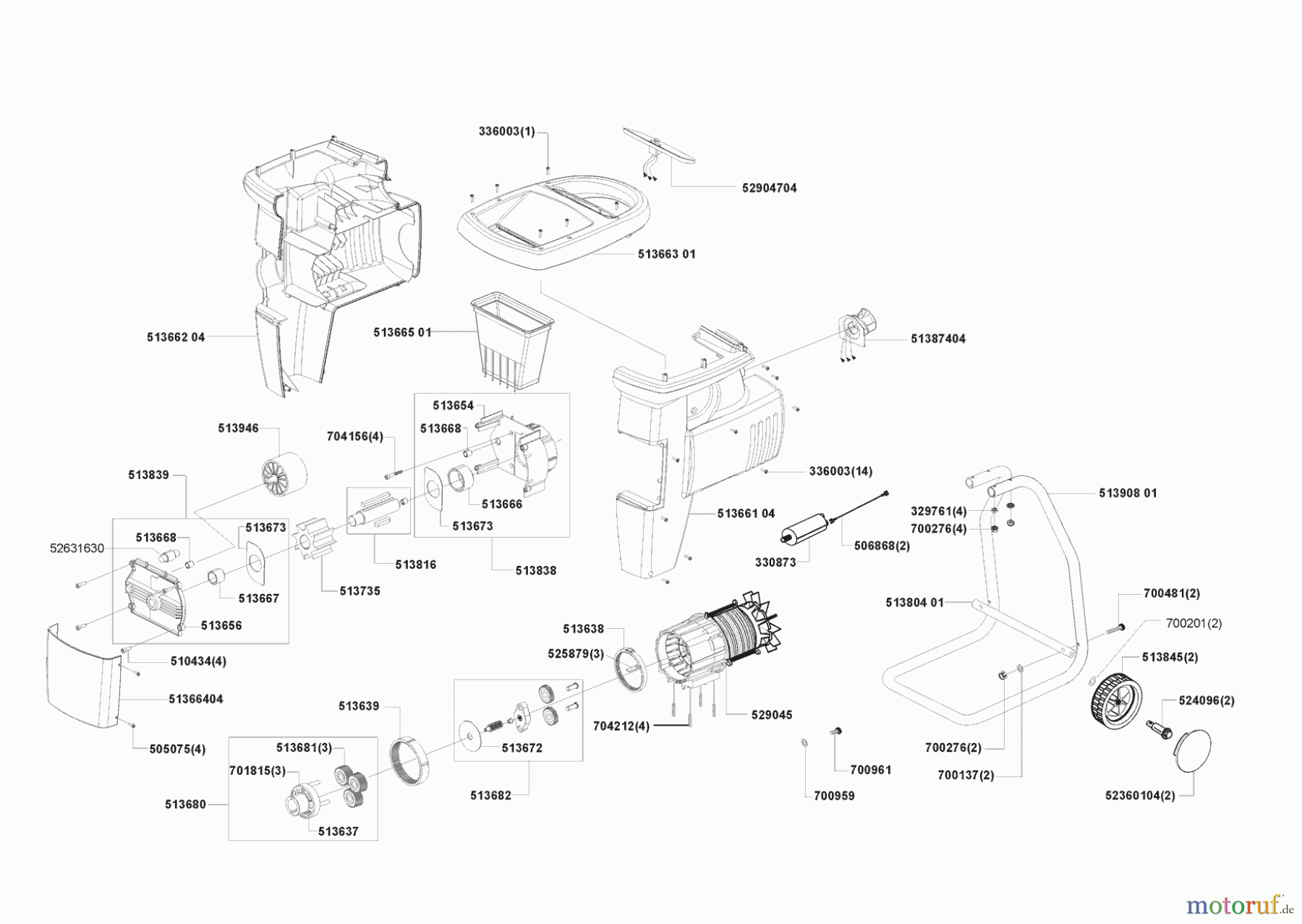  AL-KO Gartentechnik Leisehäcksler Silent Power 3500 01/1999 - 10/1999 Seite 1