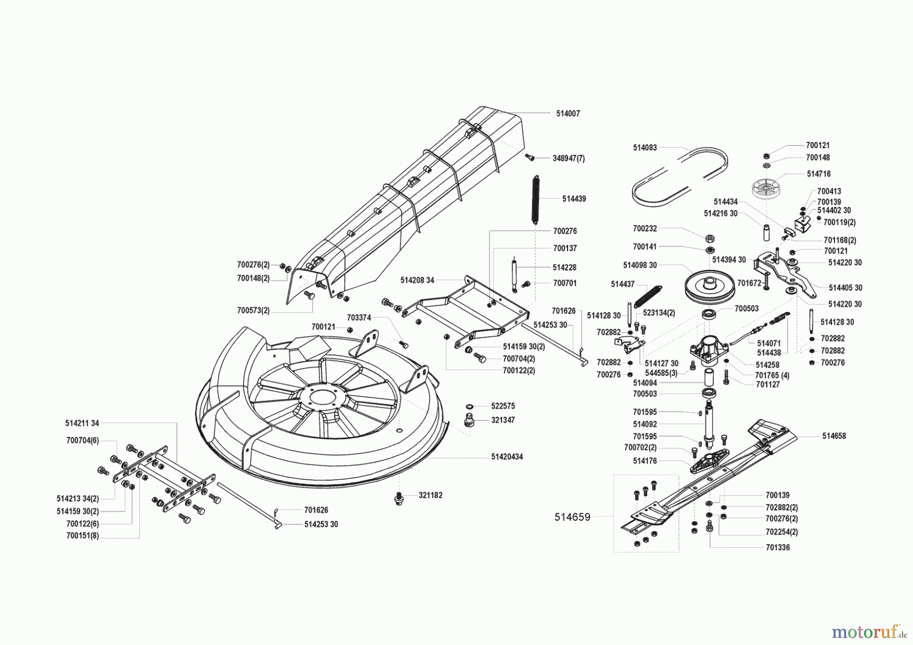  Concord Gartentechnik Rasentraktor T13-85 04/1999 - 10/1999 Seite 5