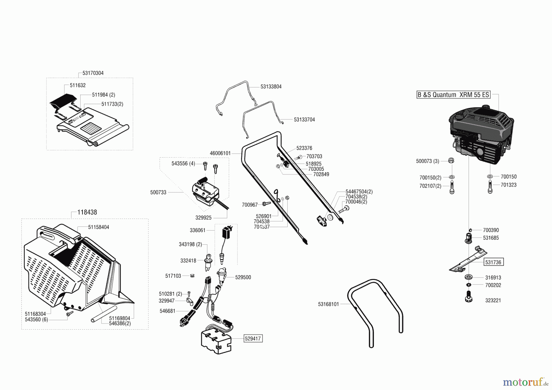  AL-KO Gartentechnik Benzinrasenmäher Comfort 470 BRE  11/2002 Seite 2