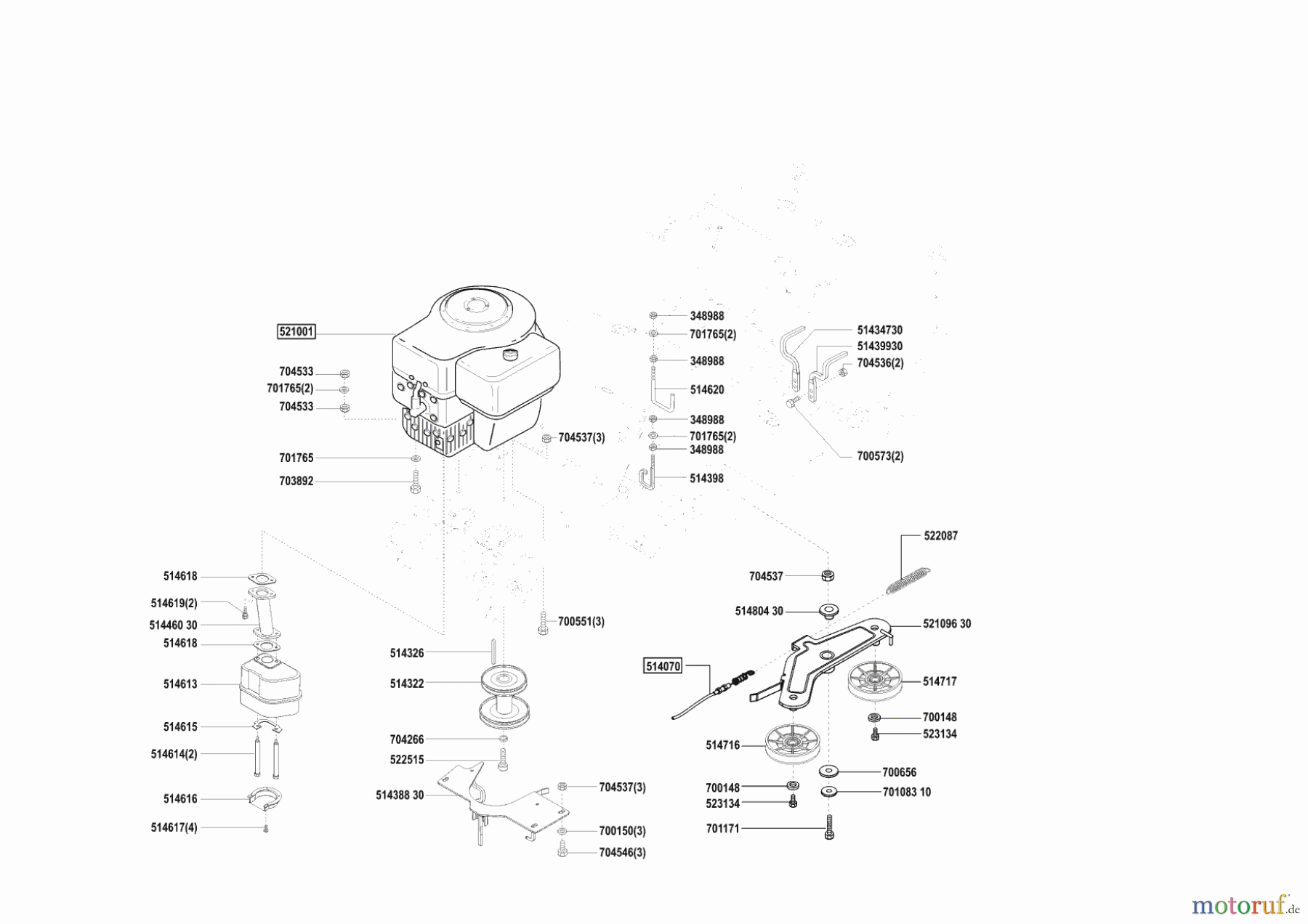  AL-KO Gartentechnik Rasentraktor Comfort T 850 11/2002 - 09/2003 Seite 4