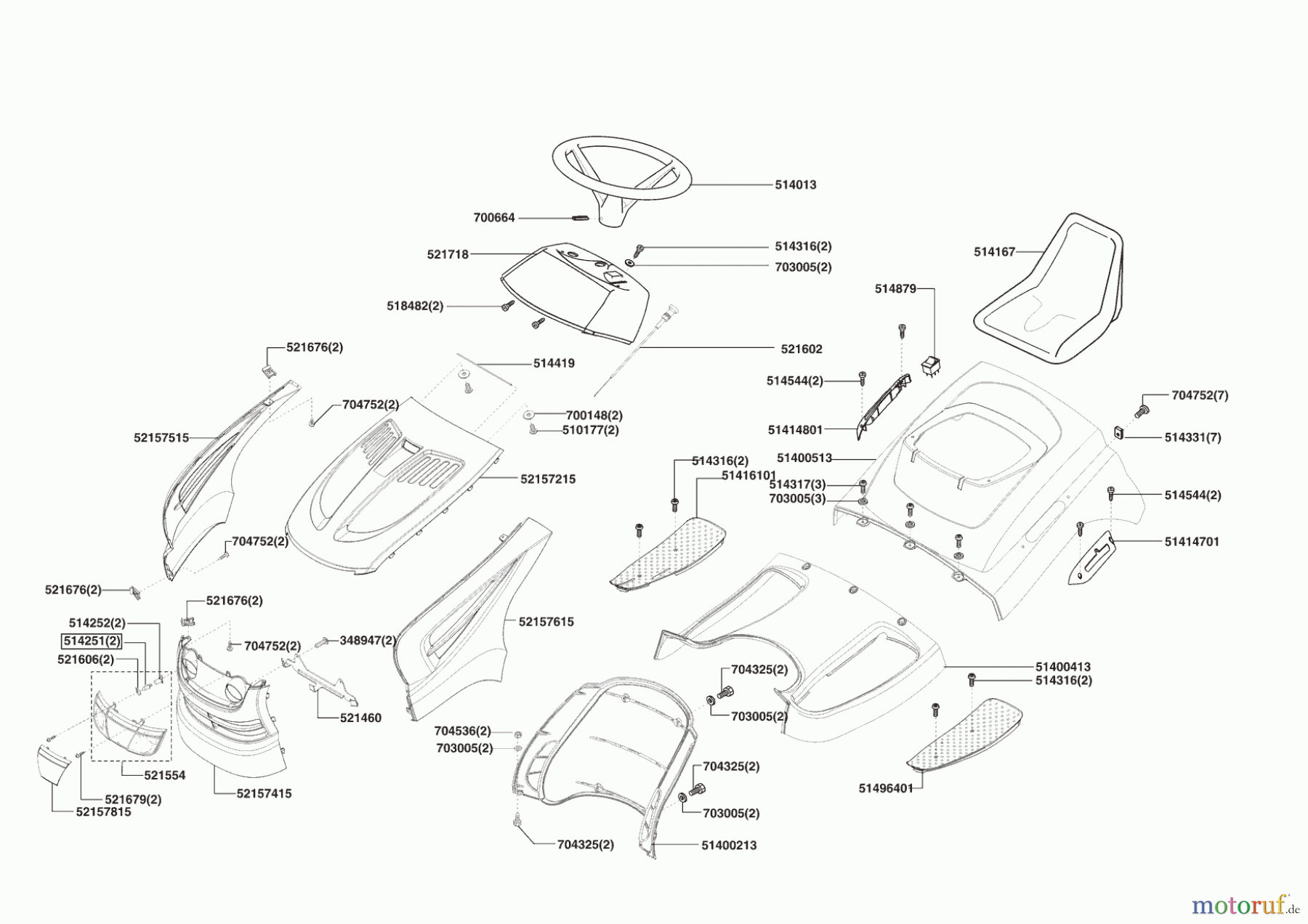  AL-KO Gartentechnik Rasentraktor T18/102HD MARINA Seite 1