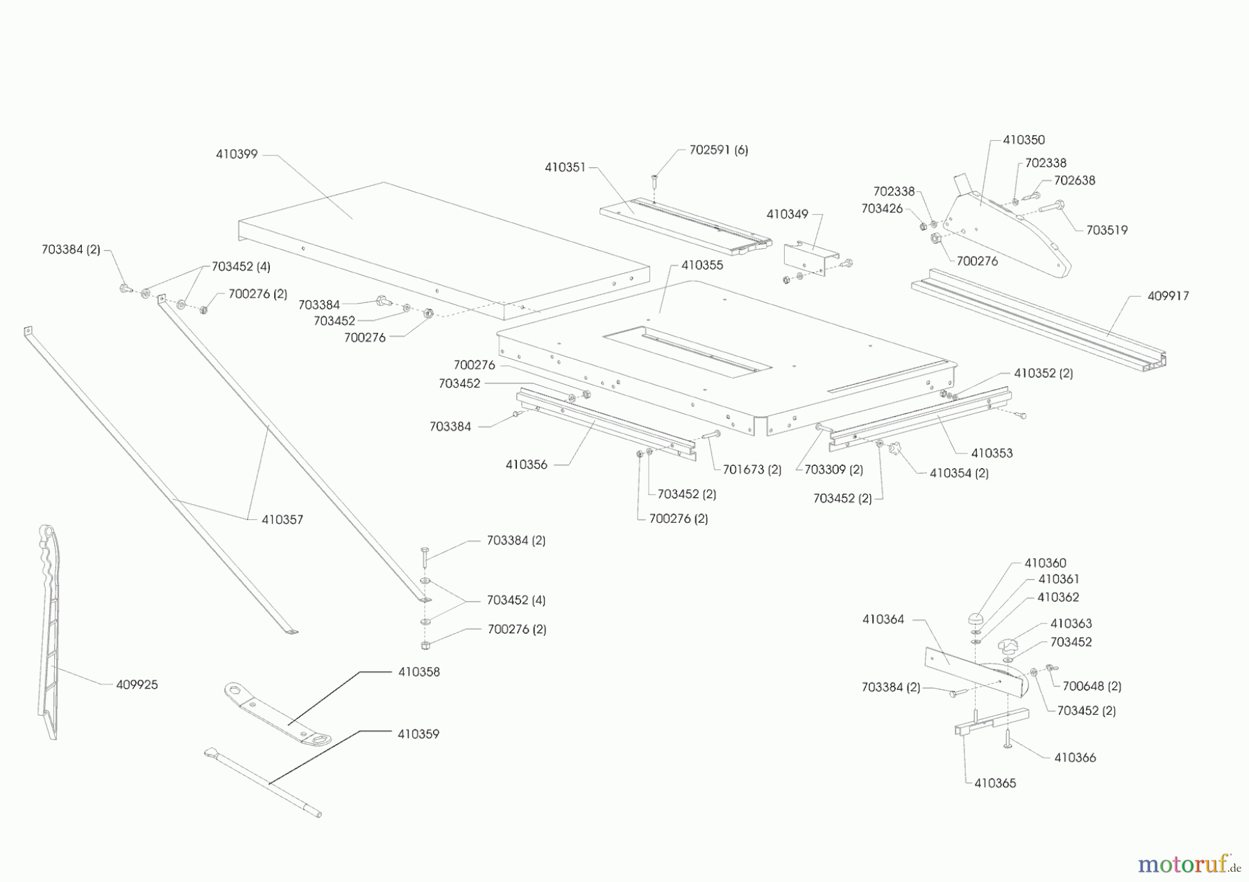  AL-KO Heimwerkertechnik Tischkreissägen TSL 2000 W 03/2004 - 09/2004 Seite 1