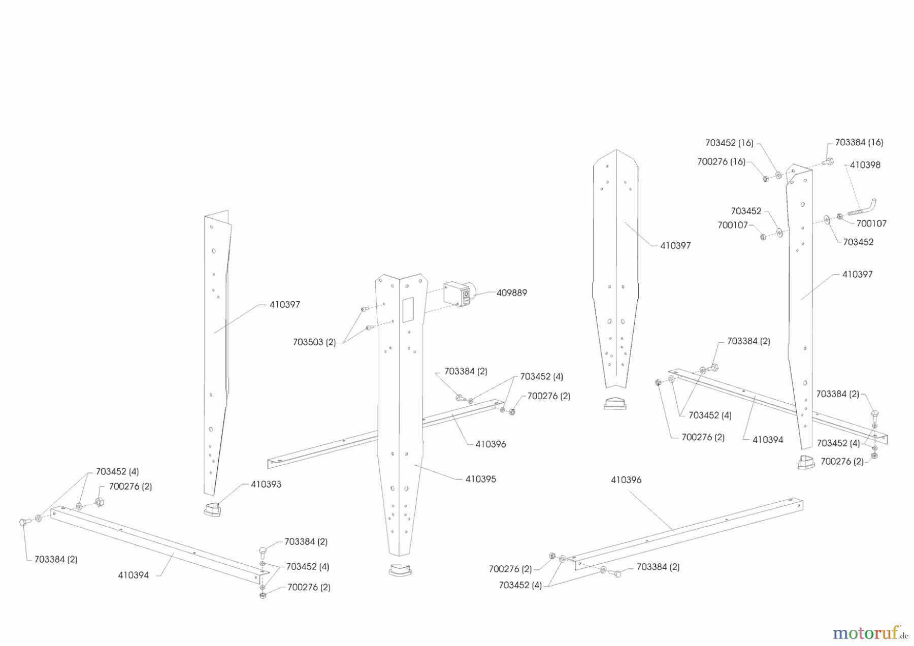  AL-KO Heimwerkertechnik Tischkreissägen TSL 2000 W 03/2004 - 09/2004 Seite 3