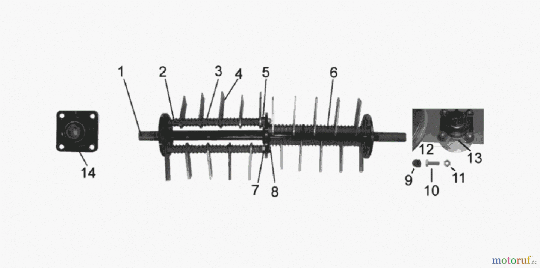  Solo by AL-KO Gartentechnik Vertikutierer 519 - 42 cm ET 122005 Druck 9 519 701 02/2005 [SN: ET 122005 Druck 9 519 701] - 05/2005 [SN: ET 052005 Druck 9 519 700] Seite 3