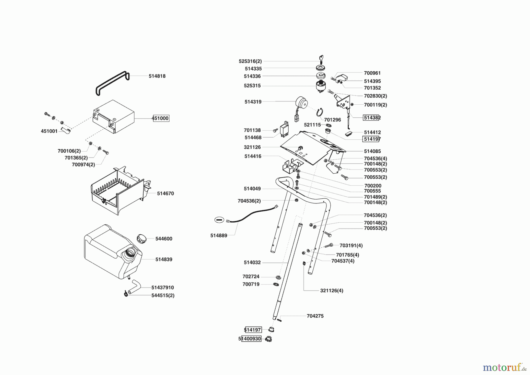  AL-KO Gartentechnik Rasentraktor CLASSIC T 850 S 01/2007 - 10/2007 Seite 6