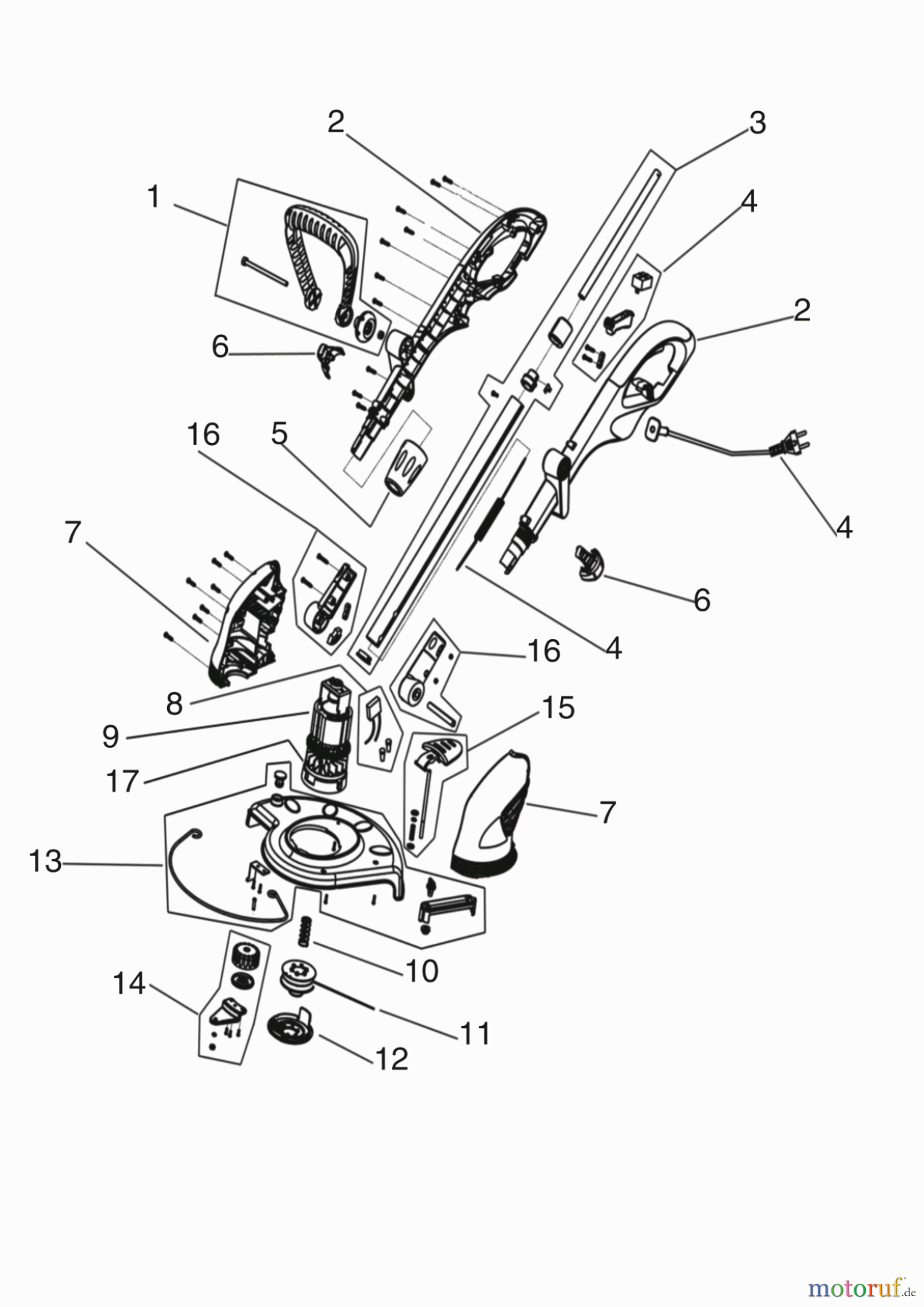  AL-KO Gartentechnik Rasentrimmer TE 600 Seite 1