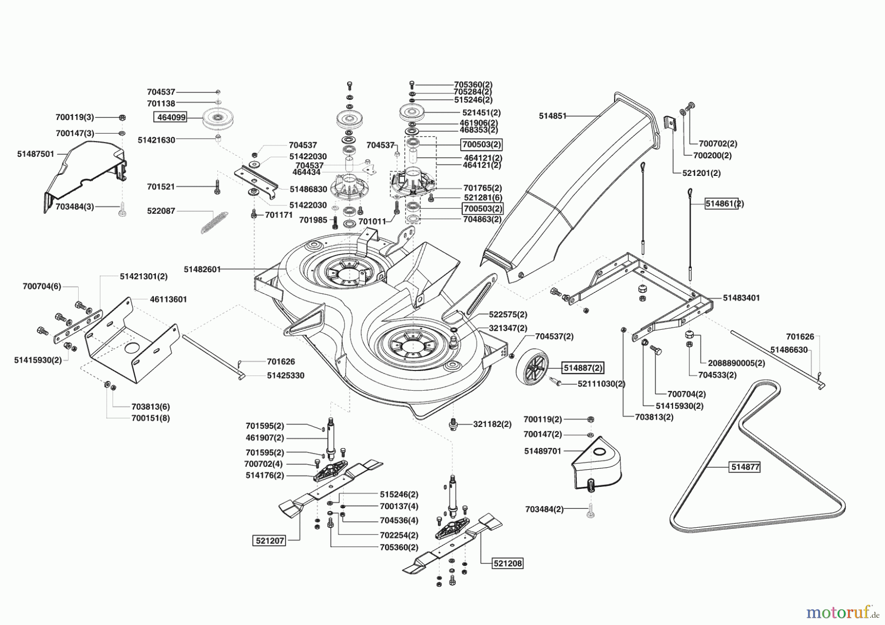  AL-KO Gartentechnik Rasentraktor COMFORT T 1500 11/2008 - 02/2009 Seite 5