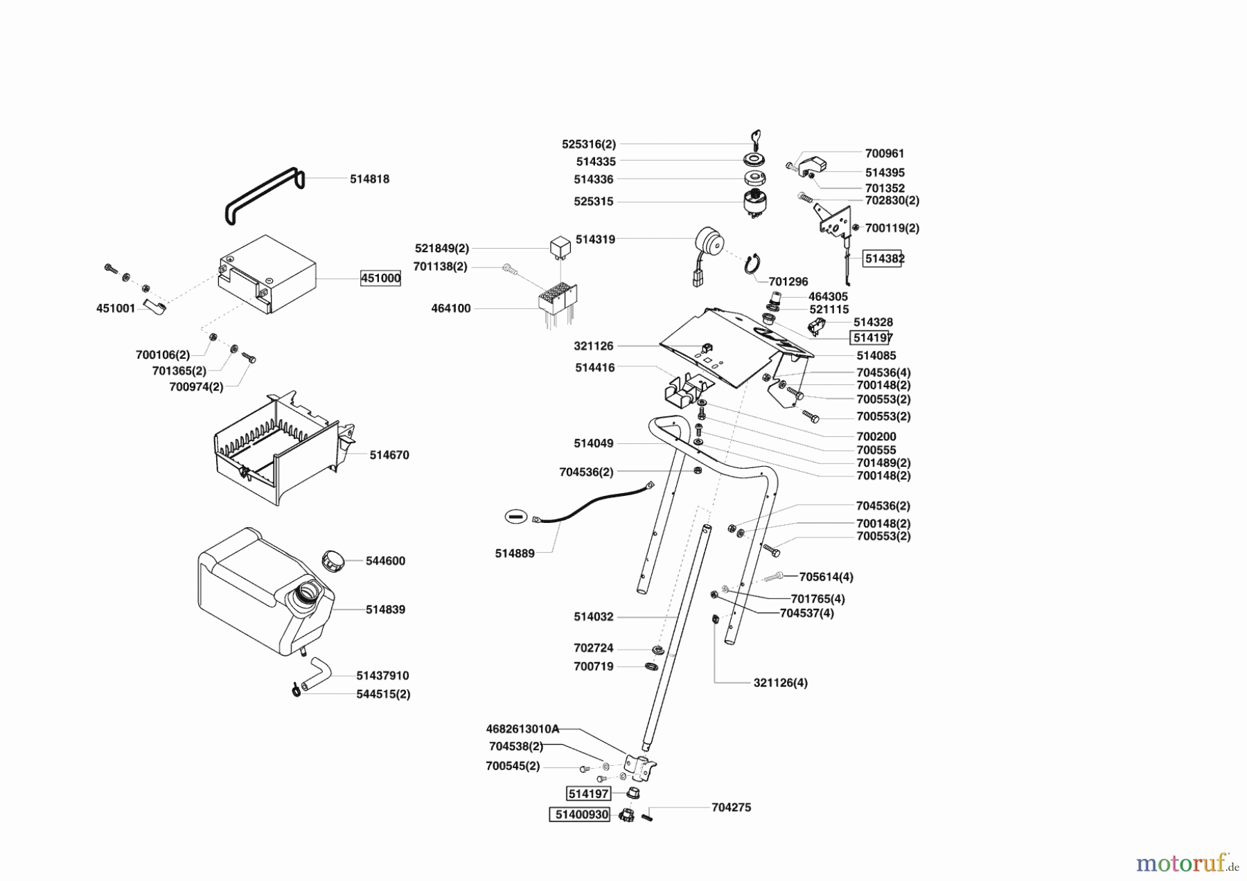  Sigma Gartentechnik Rasentraktor T 15-102 HD 11/2008 - 02/2009 Seite 6