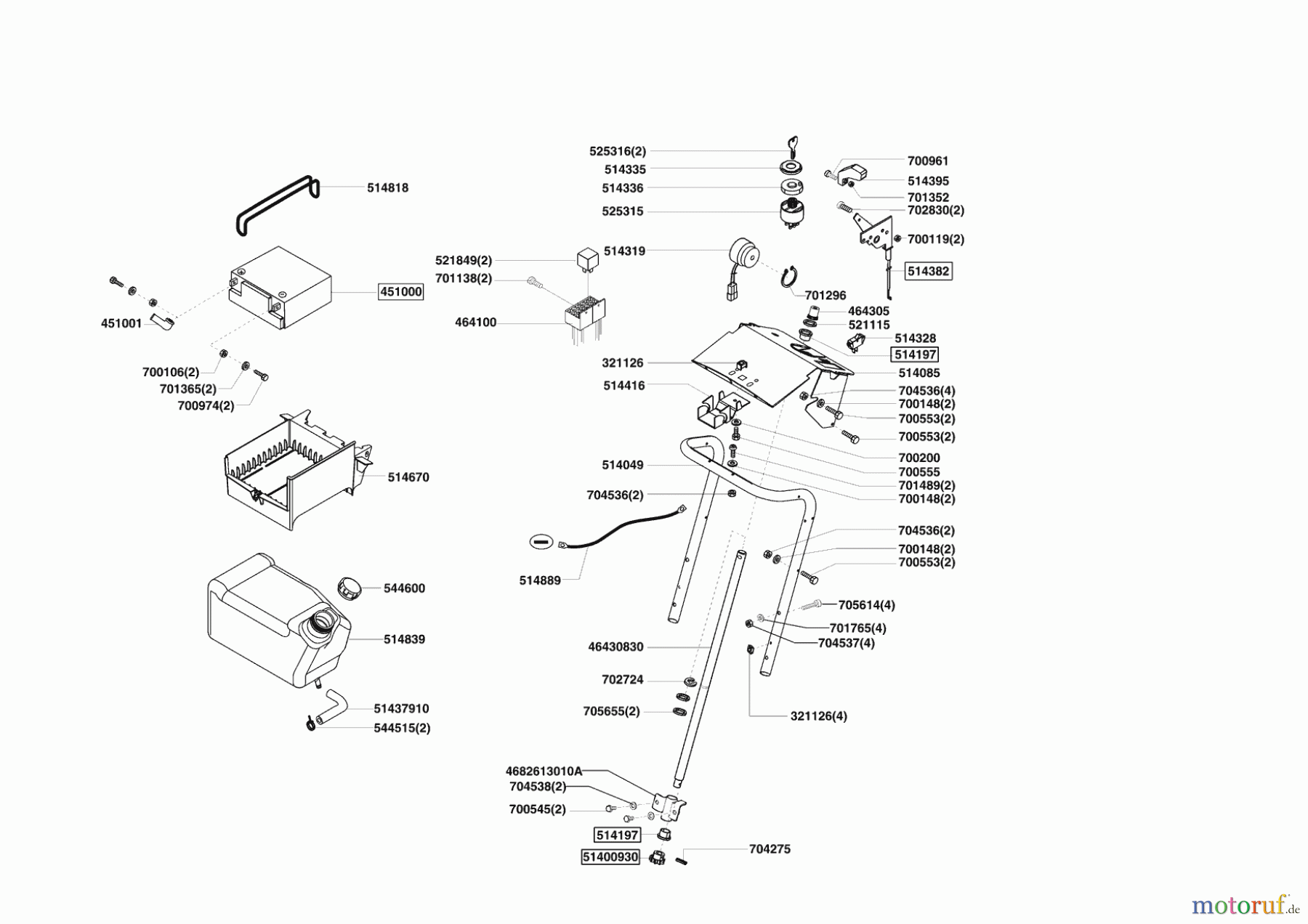  Powerline Gartentechnik Rasentraktor T 15-92 HD 02/2009 - 01/2010 Seite 6