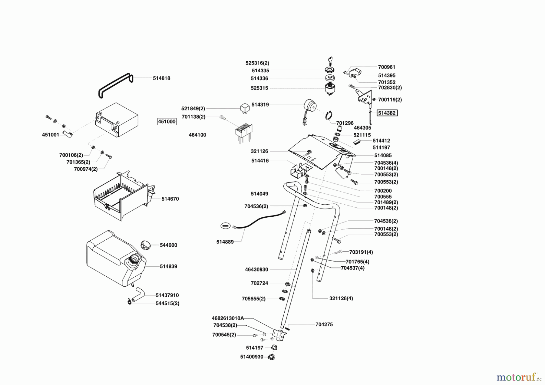  AL-KO Gartentechnik Rasentraktor COMFORT T 1000 HD 06/2009 - 01/2010 Seite 6