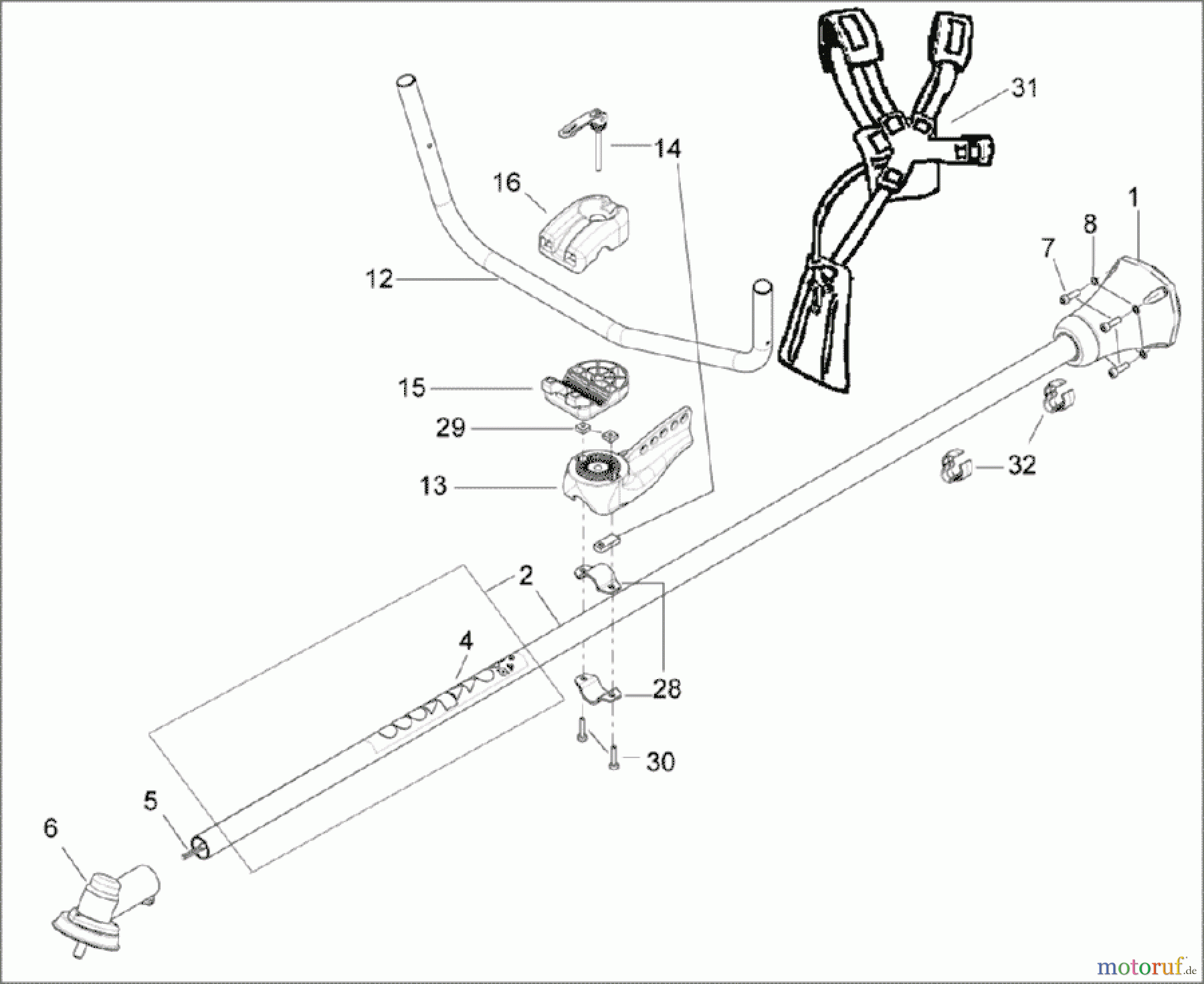  Solo by AL-KO Gartentechnik Motorsensen 142SB ET 022010 Druck 9 142 751 02/2010 [SN: ET 022010 Druck 9 142 751] - 07/2011 [SN: ET 072011 Druck 9 142 752] Seite 6