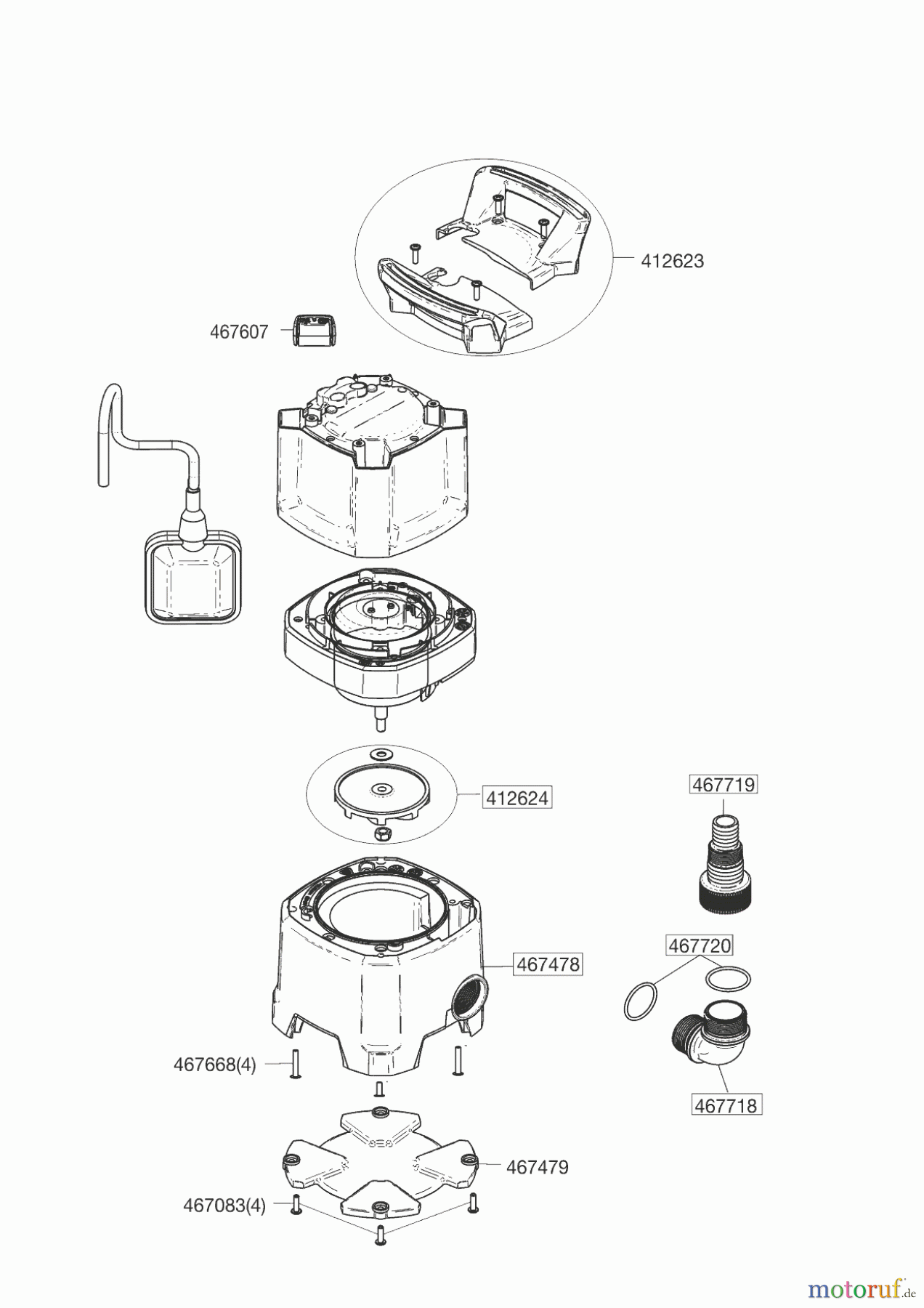  AL-KO Wassertechnik Schmutzwasserpumpen Drain 10000 Comfort  08/2012 - 01/2016 Seite 1