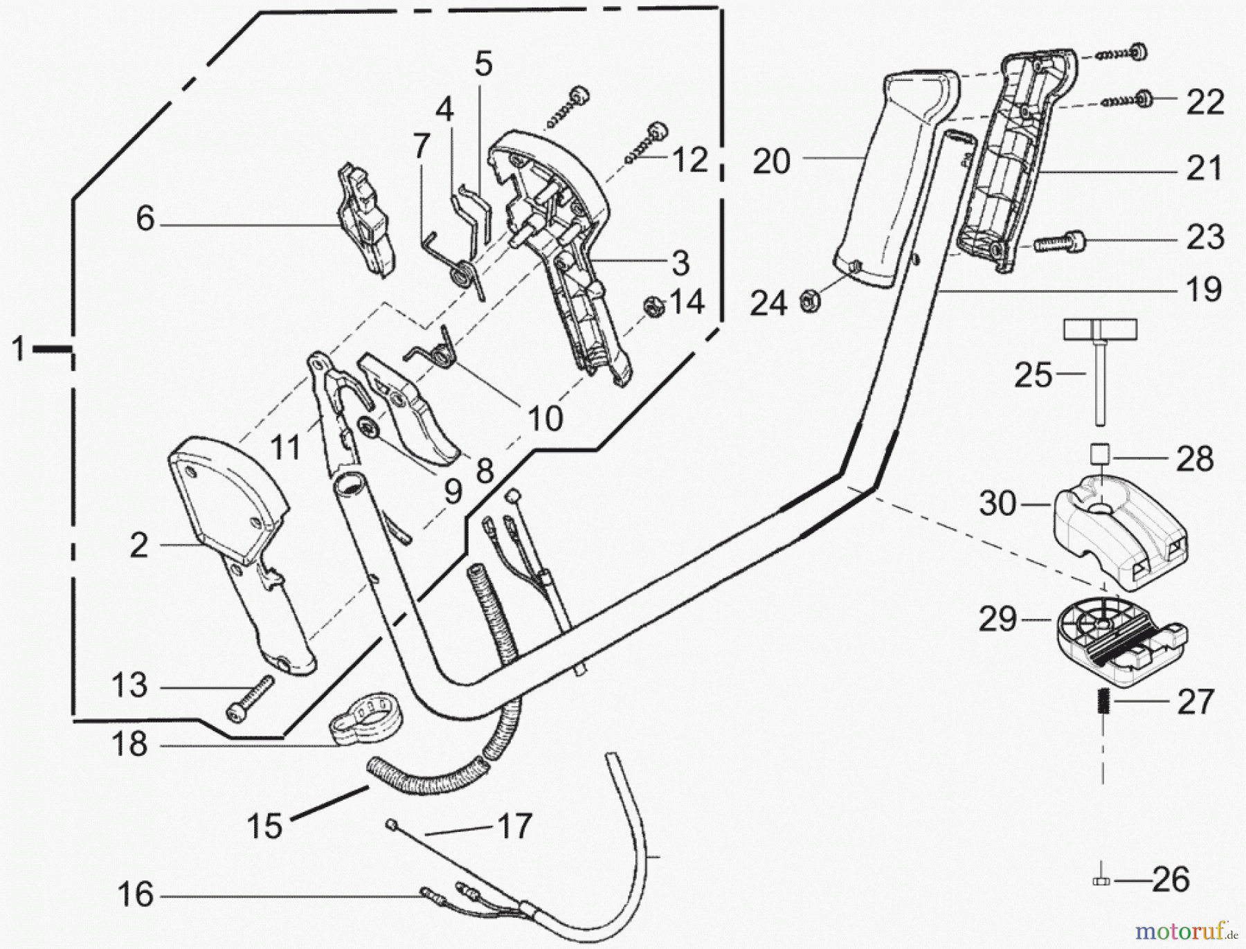  Solo by AL-KO Gartentechnik Motorsensen 154 ET 092012 Druck 9 154 705 ab 09/2012 [SN: ET 092012 Druck 9 154 705] Seite 7